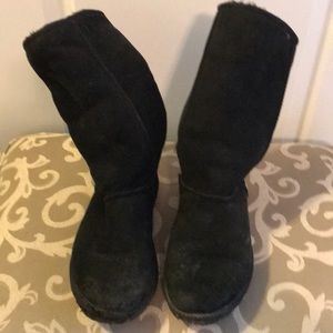 Black UGG boots